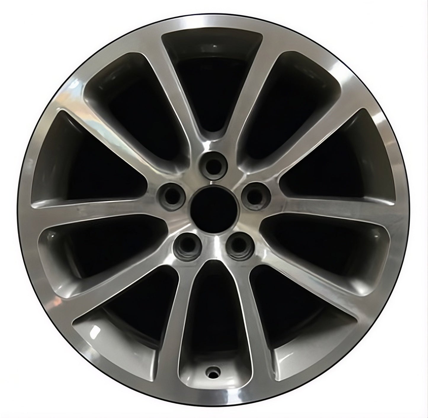 Ford Fusion  2008-2012 Factory OEM Car Wheel Size 18x7.5 Alloy 3705.LC16.MA