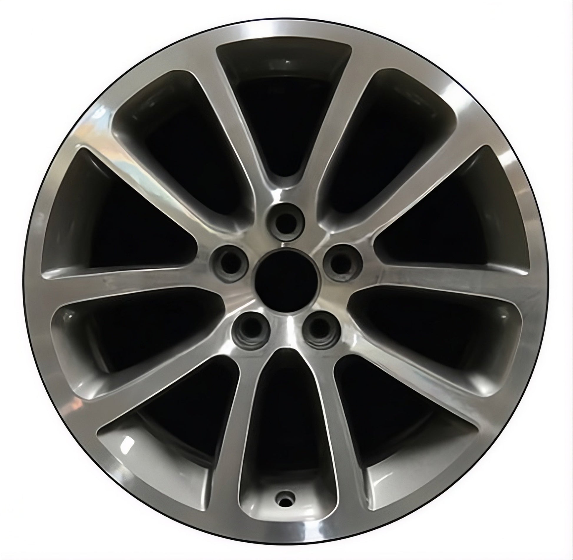 Ford Fusion  2008-2012 Factory OEM Car Wheel Size 18x7.5 Alloy 3705.LC16.MA