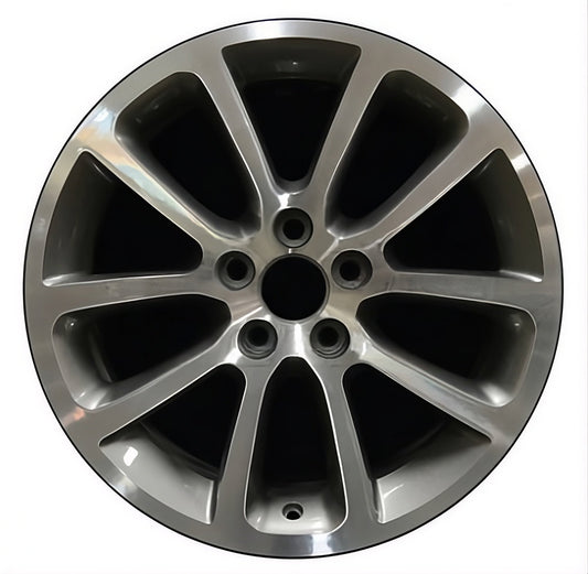 Ford Fusion  2008-2012 Factory OEM Car Wheel Size 18x7.5 Alloy 3705.LC16.MA