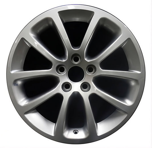 Ford Fusion  2008-2012 Factory OEM Car Wheel Size 18x7.5 Alloy 3705.LS100V2.FF