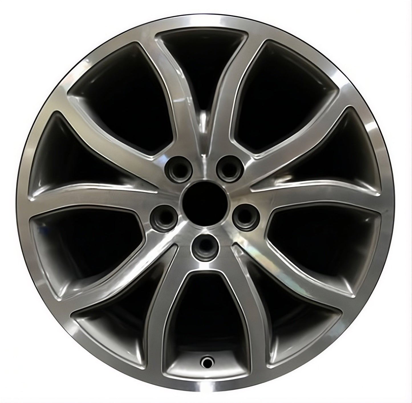 Ford Fusion  2010-2012 Factory OEM Car Wheel Size 18x7.5 Alloy 3801.LC13.MA