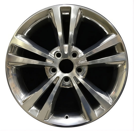 Lincoln MKZ  2008-2012 Factory OEM Car Wheel Size 18x7.5 Alloy 3806.FULL.POL