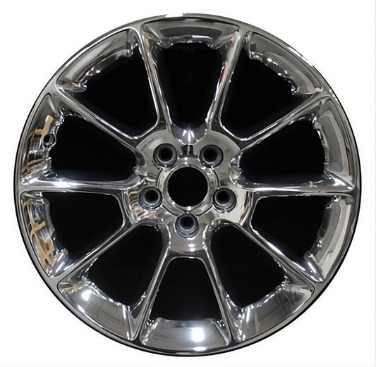 Ford Mustang  2010-2012 Factory OEM Car Wheel Size 18x8 Alloy 3810.PVD1.FF