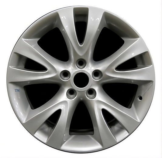 Ford Taurus  2010-2014 Factory OEM Car Wheel Size 18x7.5 Alloy 3817.PS08.FF