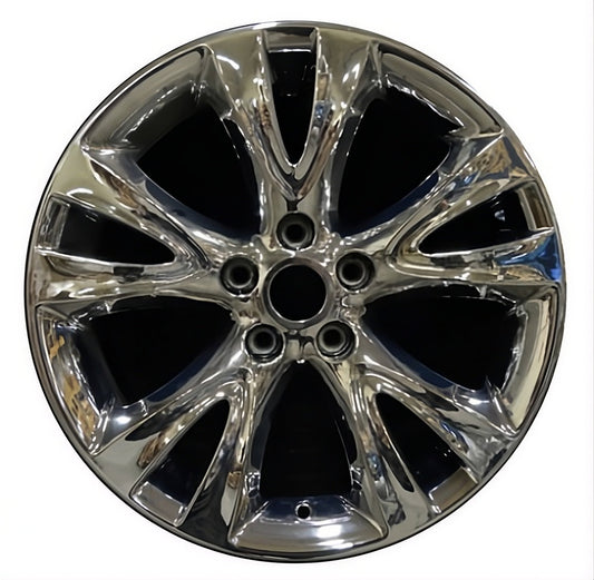 Ford Taurus  2010-2014 Factory OEM Car Wheel Size 18x7.5 Alloy 3817.PVD1.FF