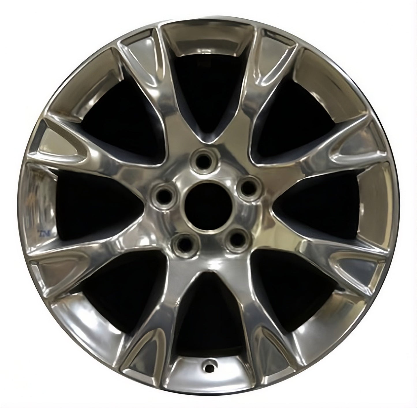 Ford Fusion  2010-2012 Factory OEM Car Wheel Size 17x7.5 Alloy 3856.FULL.POL