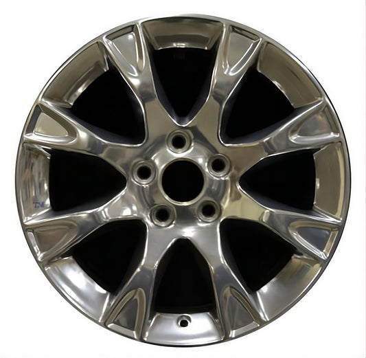 Ford Fusion  2010-2012 Factory OEM Car Wheel Size 17x7.5 Alloy 3856.FULL.POL