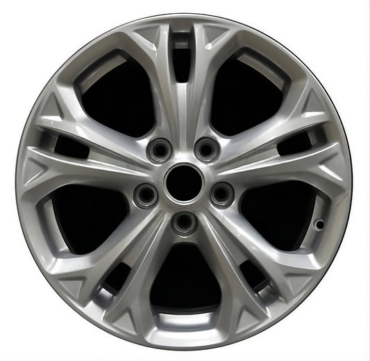 Ford Fusion  2010-2012 Factory OEM Car Wheel Size 17x7.5 Alloy 3871.PS08.FF