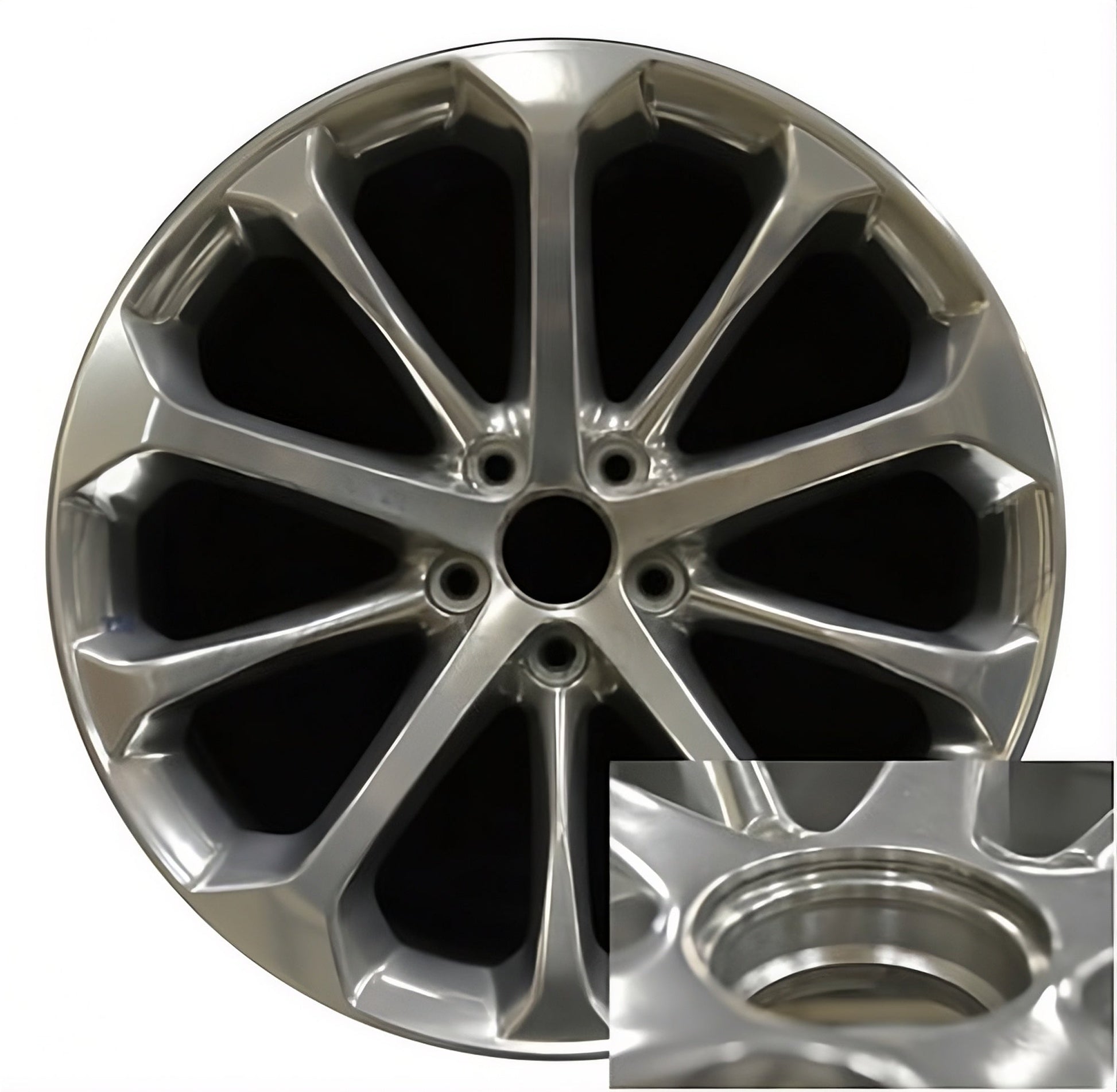 Ford Taurus  2013-2019 Factory OEM Car Wheel Size 20x8 Alloy 3927B.FULL.POL