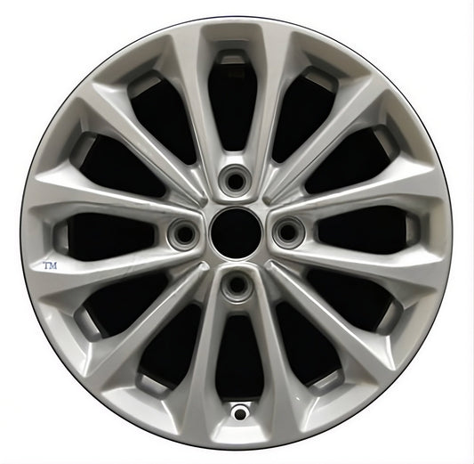 Ford Fiesta  2014-2019 Factory OEM Car Wheel Size 16x6.5 Alloy 3966.PS14.FF