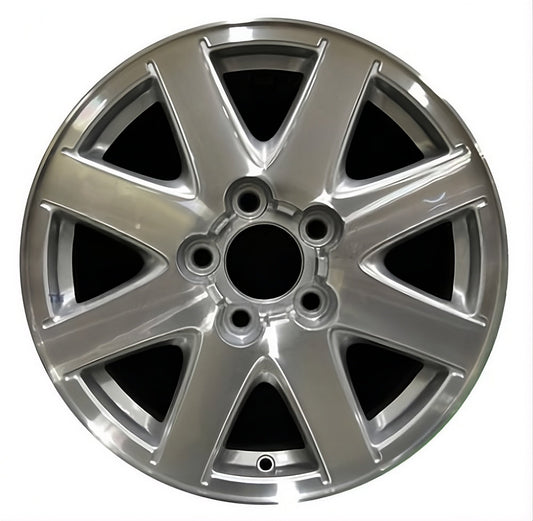 Buick Park Avenue  2004-2005 Factory OEM Car Wheel Size 16x6.5 Alloy 4050.PS02.MA