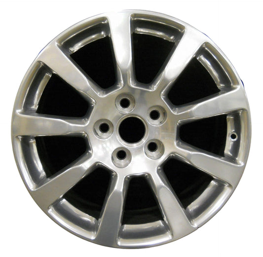 Cadillac CTS  2008-2009 Factory OEM Car Wheel Size 18x8 Alloy 4596.FULL.POL