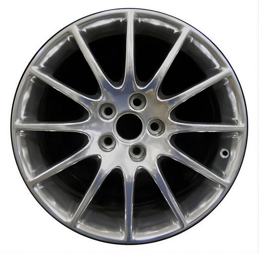 Cadillac CTS  2006-2007 Factory OEM Car Wheel Size 18x8 Alloy 4597.FULL.POL