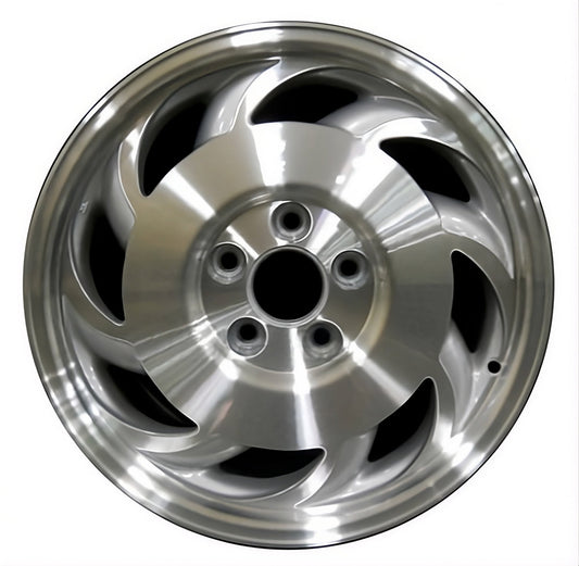 Chevrolet Corvette  1991-1996 Factory OEM Car Wheel Size 17x9.5 Alloy 5007BLR.PS05.MA