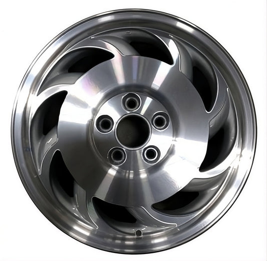 Chevrolet Corvette  1991-1996 Factory OEM Car Wheel Size 17x9.5 Alloy 5007BRR.PS05.TMA