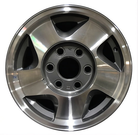 Chevrolet Silverado  1992,1993,1994,1995,1996,1997,1998,1999 Factory OEM Car Wheel Size 16x7 Alloy 5015.PC01.MA