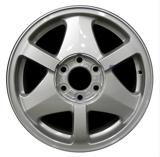 GMC Envoy  2002-2003 Factory OEM Car Wheel Size 17x7 Alloy 5135.PS01.FF