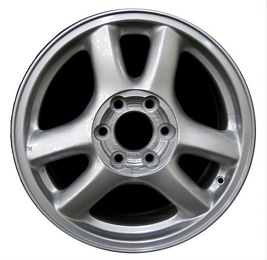 GMC Envoy  2002-2009 Factory OEM Car Wheel Size 17x7 Alloy 5136.PS01.FF