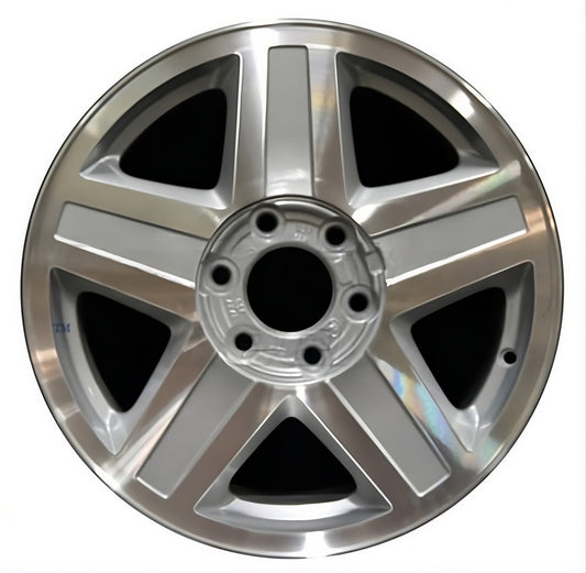 Chevrolet Trailblazer  2002-2003 Factory OEM Car Wheel Size 17x7 Alloy 5142.PS02.MA