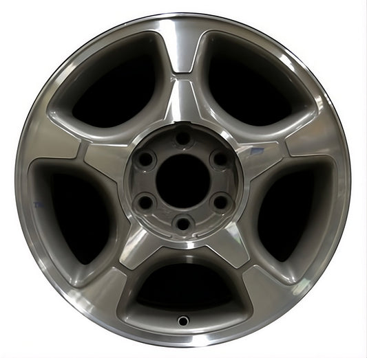 Chevrolet Trailblazer  2004-2009 Factory OEM Car Wheel Size 17x7 Alloy 5170.PC09.MA