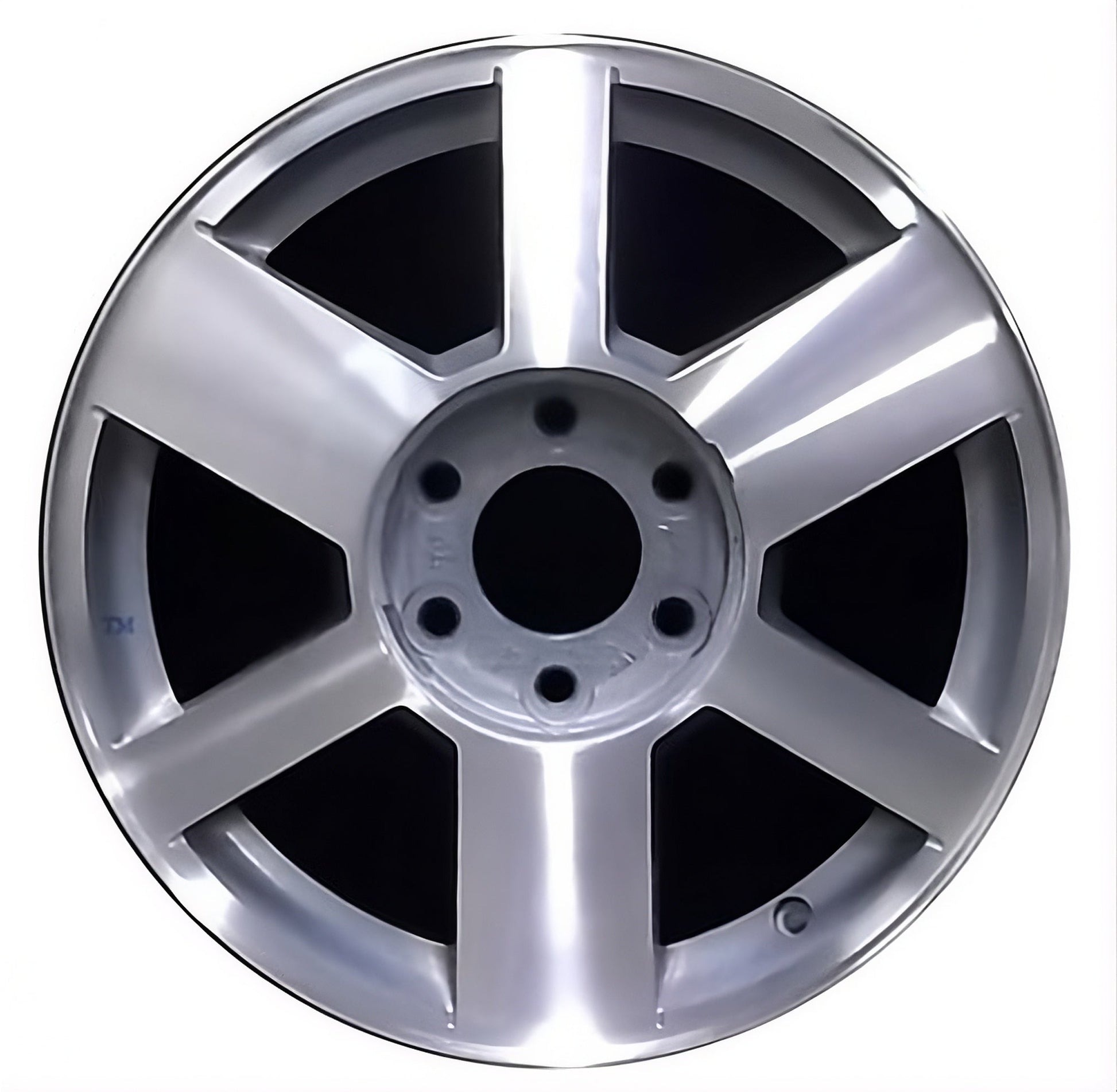 GMC Envoy  2004-2007 Factory OEM Car Wheel Size 17x7 Alloy 5191.LC09.TMA
