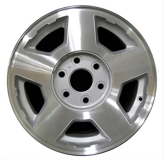 Chevrolet Silverado  2004-2007 Factory OEM Car Wheel Size 17x7.5 Alloy 5196.PS01.MA
