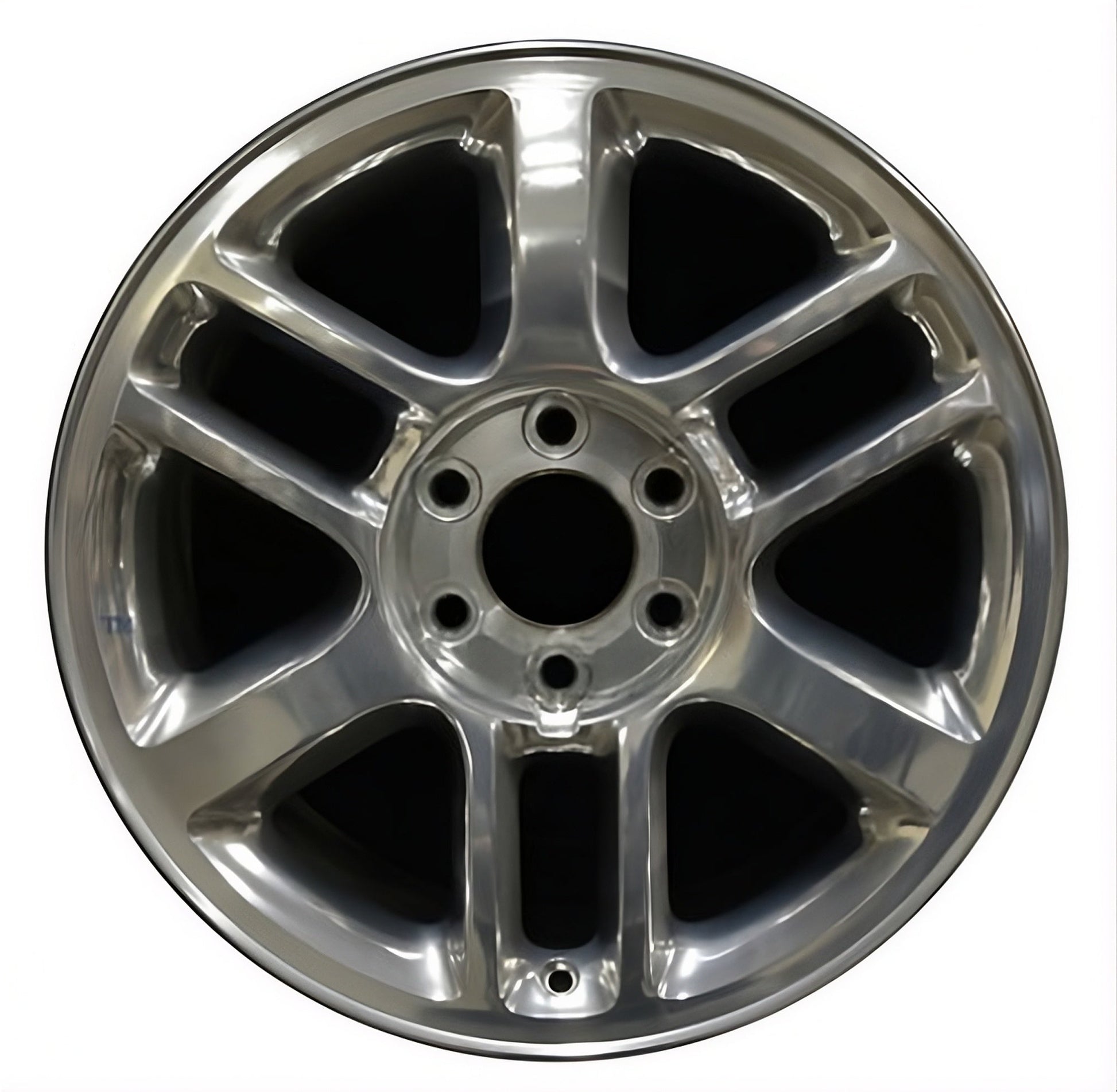 GMC Envoy  2006-2009 Factory OEM Car Wheel Size 18x8 Alloy 5252.FULL.POL