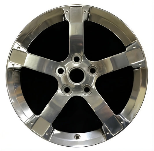 Chevrolet Equinox  2007-2009 Factory OEM Car Wheel Size 17x7 Alloy 5274.FULL.POL
