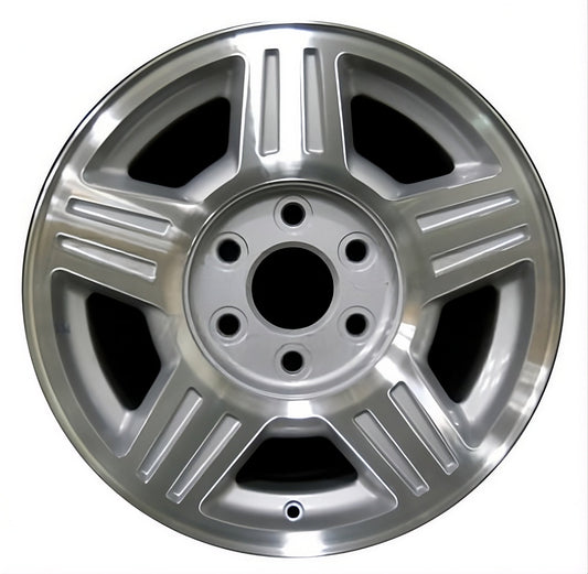 Chevrolet Silverado  2007-2012 Factory OEM Car Wheel Size 17x7.5 Alloy 5294.PS02.MA