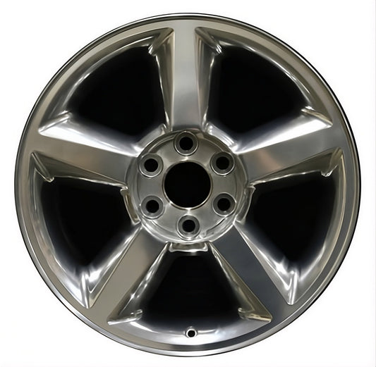 Chevrolet Silverado  2007,2008,2009,2010,2011,2012,2013,2014 Factory OEM Car Wheel Size 20x8.5 Alloy 5308A.FULL.POL