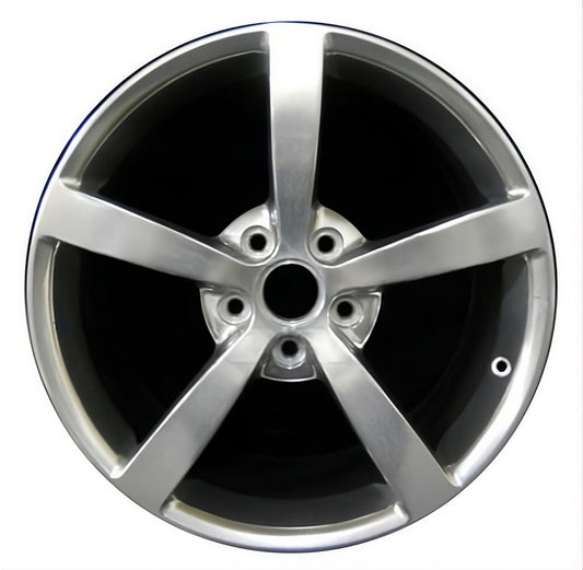 Chevrolet Corvette  2008-2010 Factory OEM Car Wheel Size 18x8.5 Alloy 5339FT.FULL.POL