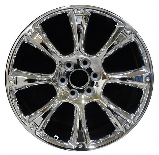 GMC Yukon  2009,2010,2011,2012,2013,2014 Factory OEM Car Wheel Size 22x9 Alloy 5410.FULL.CHR