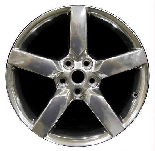 Chevrolet Camaro  2010-2015 Factory OEM Car Wheel Size 19x8 Alloy 5441.FULL.POL