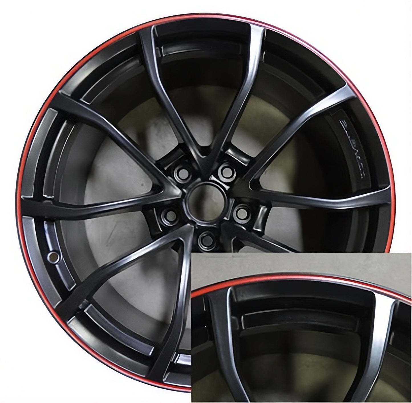 Chevrolet Corvette  2017-2019 Factory OEM Car Wheel Size 20x12 Alloy 5539RE.PB3LR1.FFC4PIB