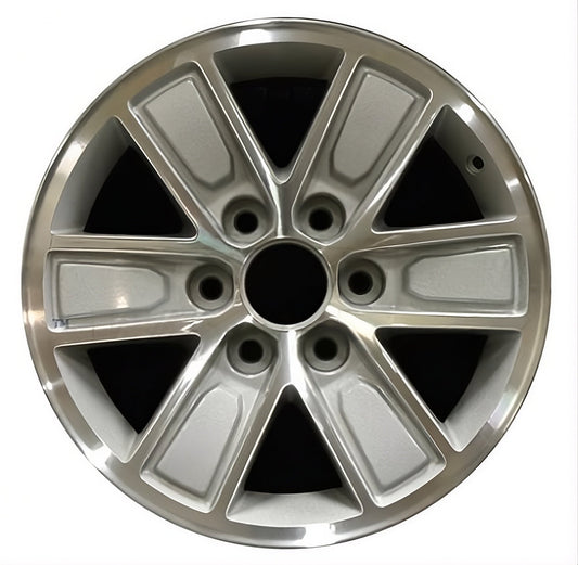 GMC Sierra  2014-2018 Factory OEM Car Wheel Size 17x8 Alloy 5654.LS07.TMA