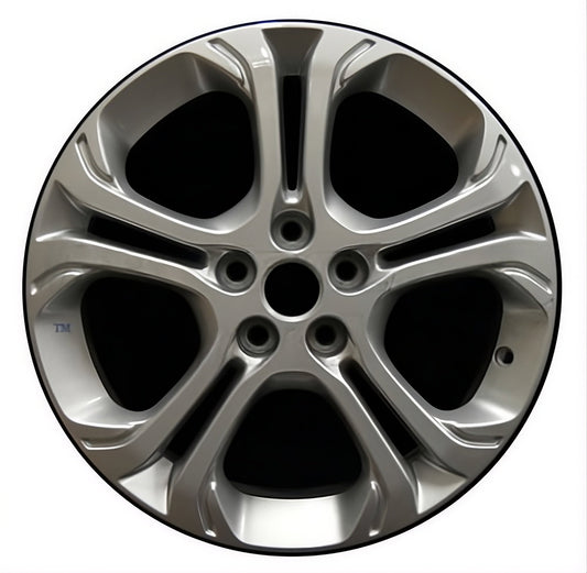 Chevrolet Bolt  2017-2021 Factory OEM Car Wheel Size 17x6.5 Alloy 5813.LS04.FF