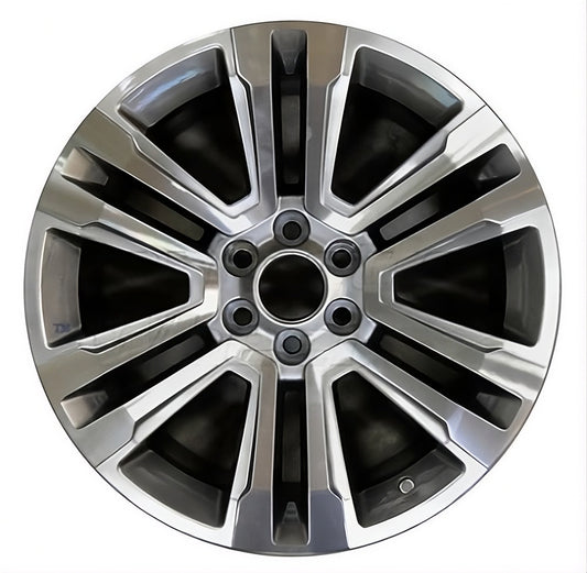 GMC Yukon  2007-2020 Factory OEM Car Wheel Size 22x9 Alloy 5822.PB1LS59U3.MAB