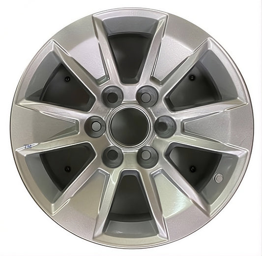 Chevrolet Silverado  2019-2026 Factory OEM Car Wheel Size 17x8 Alloy 5908.PS14.FF