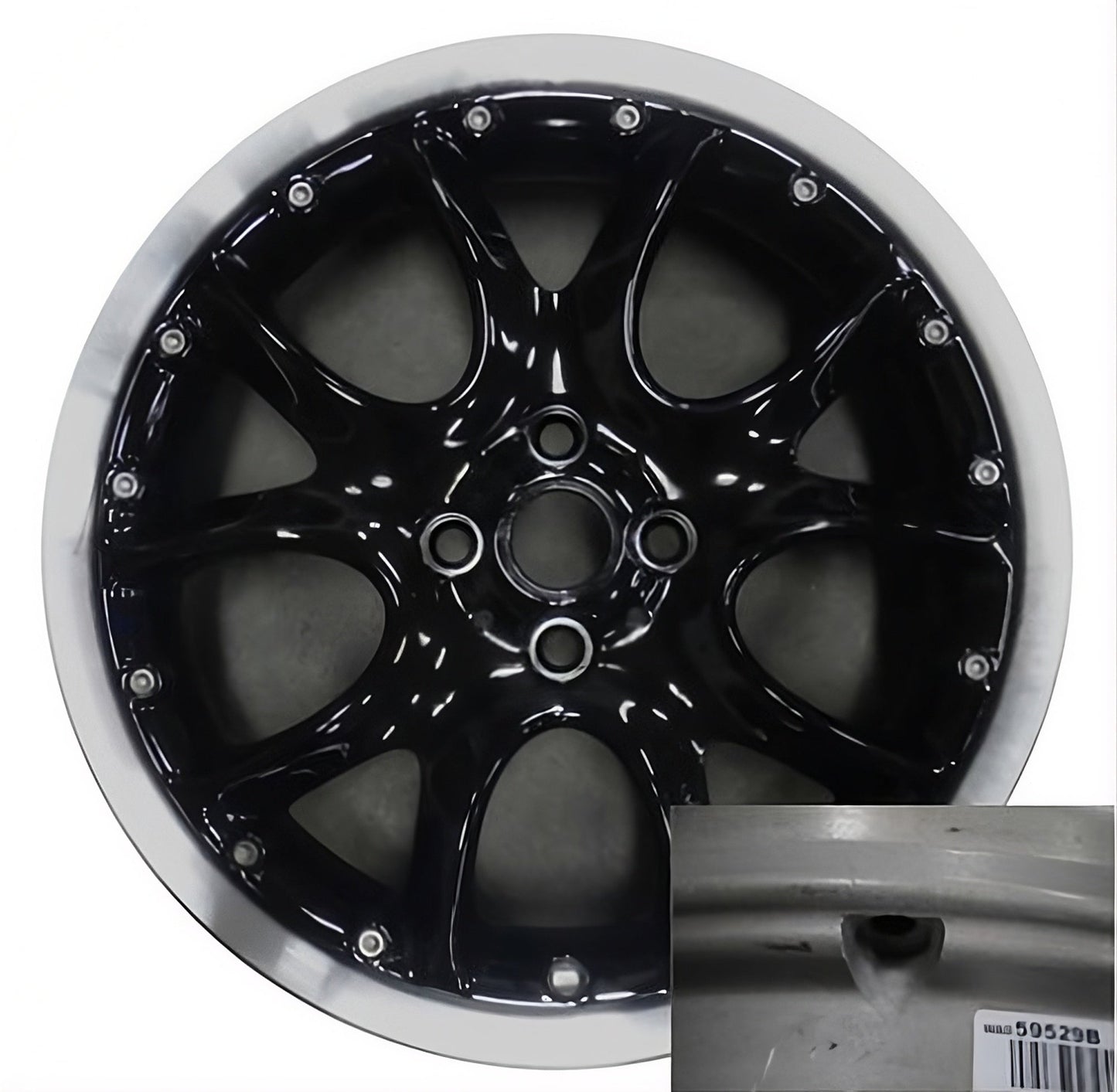 Mini Cooper Hardtop  2005-2014 Factory OEM Car Wheel Size 17x7 Alloy 59529B.PB01.FC