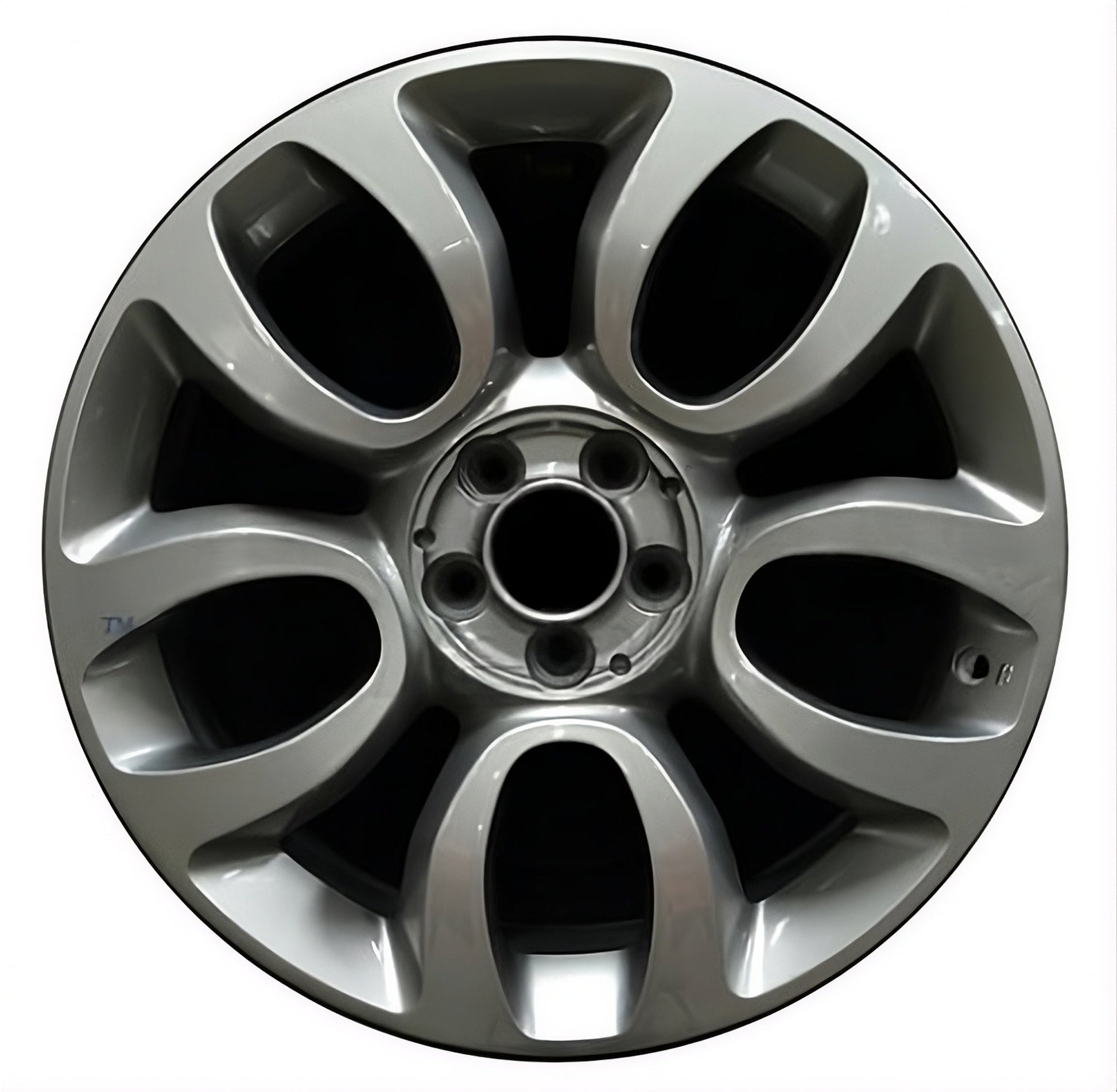 Fiat 500  2014-2019 Factory OEM Car Wheel Size 17x7 Alloy 61672.LC22.FF