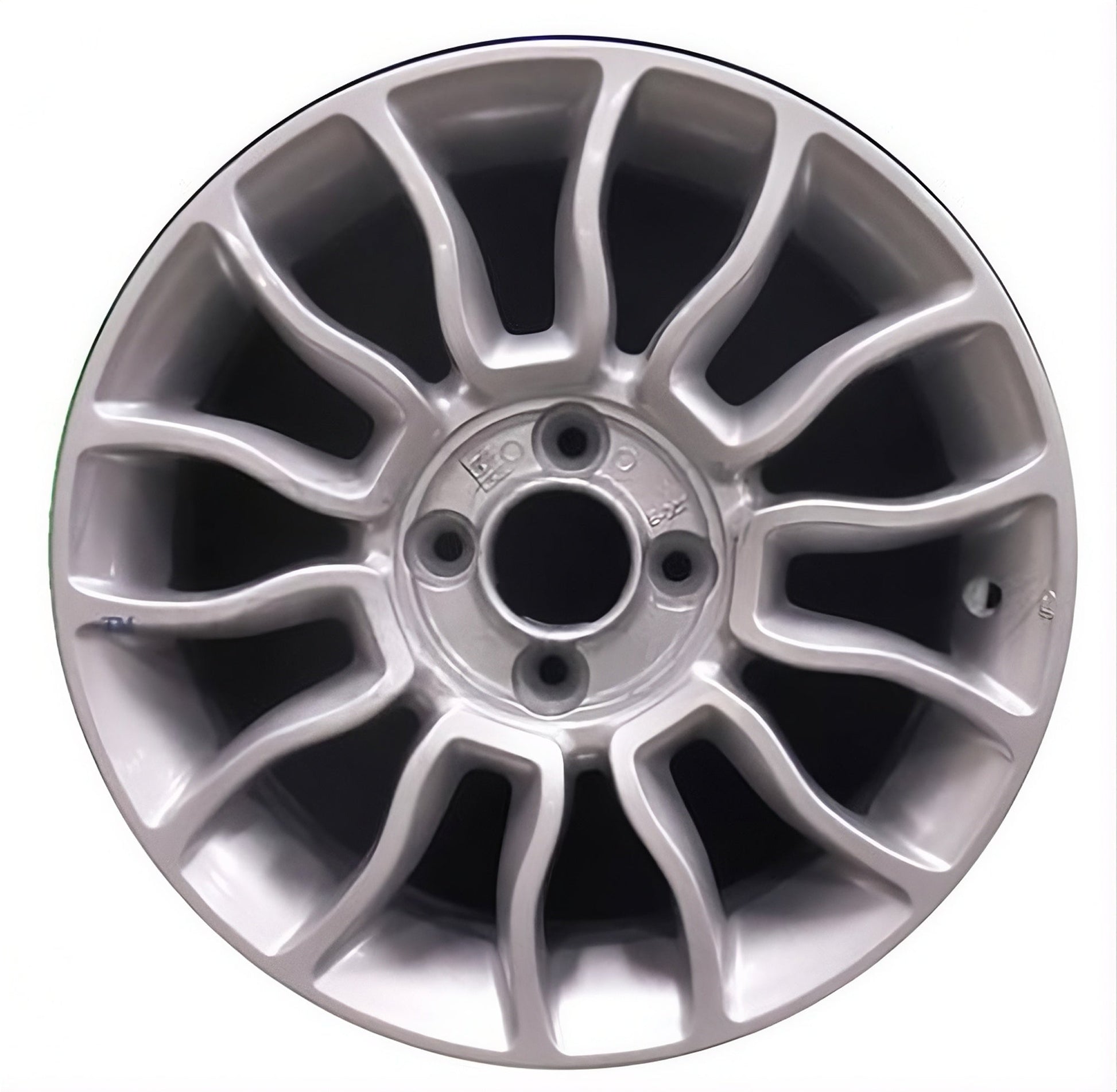 Fiat 500  2012-2018 Factory OEM Car Wheel Size 15x6 Alloy 61673.PS14.FF