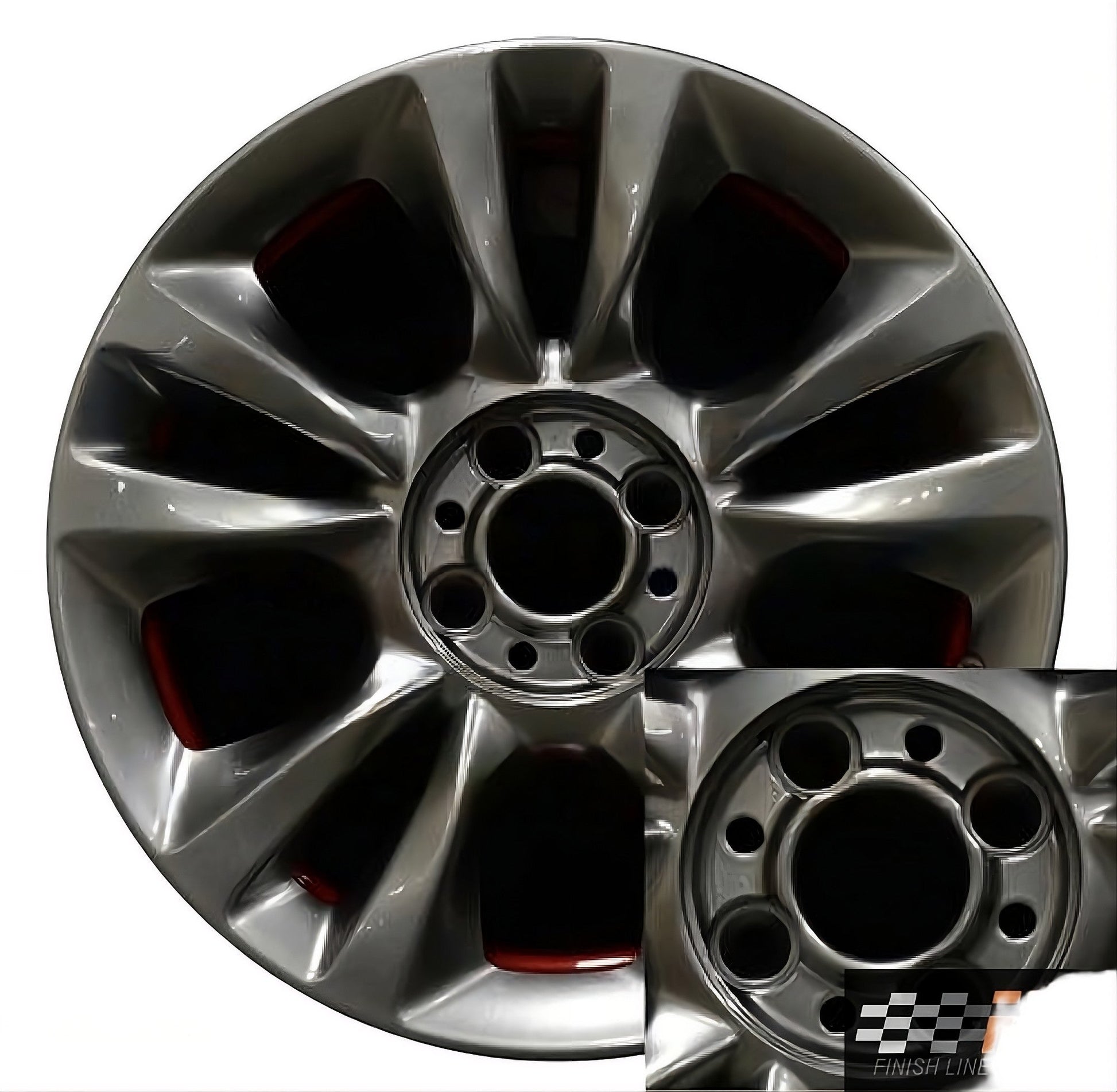 Fiat 500  2015-2019 Factory OEM Car Wheel Size 16x6.5 Alloy 61687A.FULL.POL