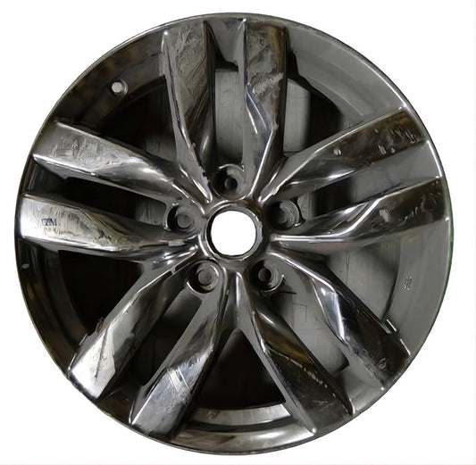 Nissan Rogue  2010 Factory OEM Car Wheel Size 17x7 Alloy 62539.PVD1.FF