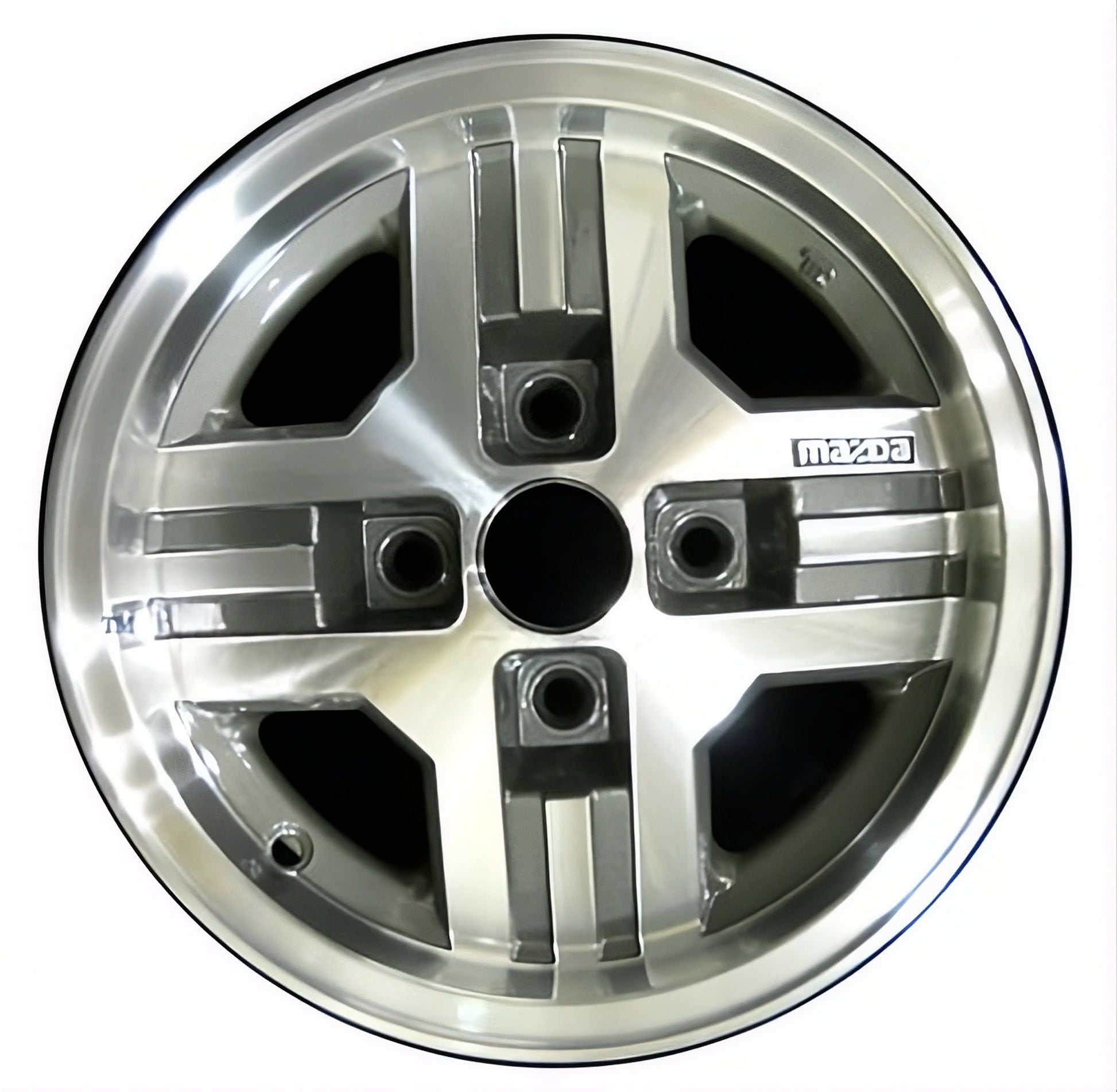 Mazda RX7  1981-1985 Factory OEM Car Wheel Size 13x5.5 Alloy 64635.PC08.MA