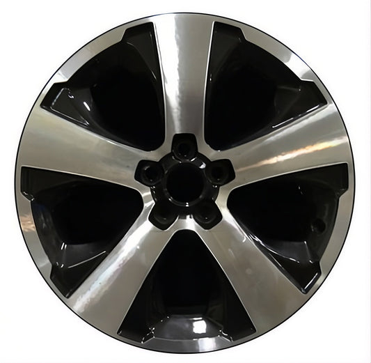 Subaru XV Crosstrek  2014-2015 Factory OEM Car Wheel Size 17x7 Alloy 68816.LC119.MABRT