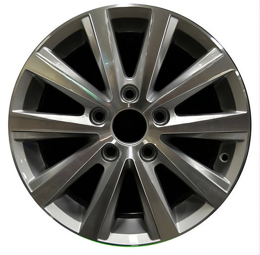 Volkswagen Eurovan  2001-2003 Factory OEM Car Wheel Size 16x7 Alloy 69743.LS09.FF