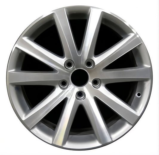 Volkswagen EOS  2007-2011 Factory OEM Car Wheel Size 17x7.5 Alloy 69828.PS17.MA