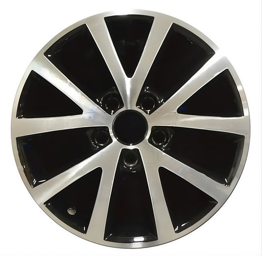 Volkswagen Jetta  2006-2019 Factory OEM Car Wheel Size 16x6.5 Alloy 69897.PB01.MABRT