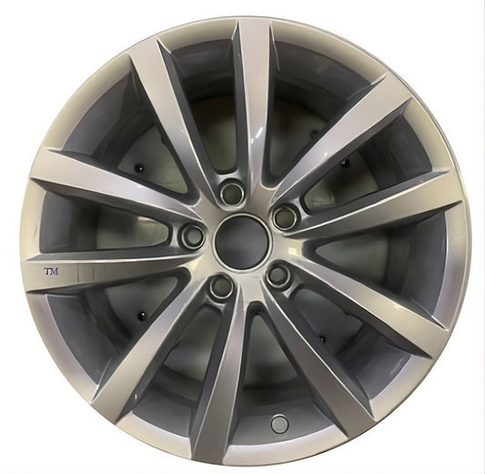 Volkswagen EOS  2012-2016 Factory OEM Car Wheel Size 17x7.5 Alloy 69920.LS09.FF