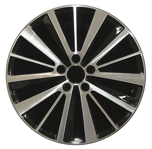 Volkswagen Jetta  2012-2014 Factory OEM Car Wheel Size 18x7.5 Alloy 69968.PB01.MABRPIB